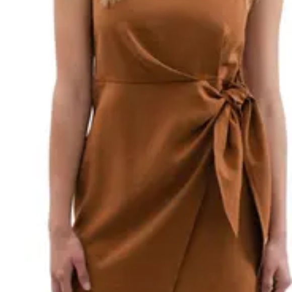 Zoe And Claire Mocha Dress - Picture 8 of 12